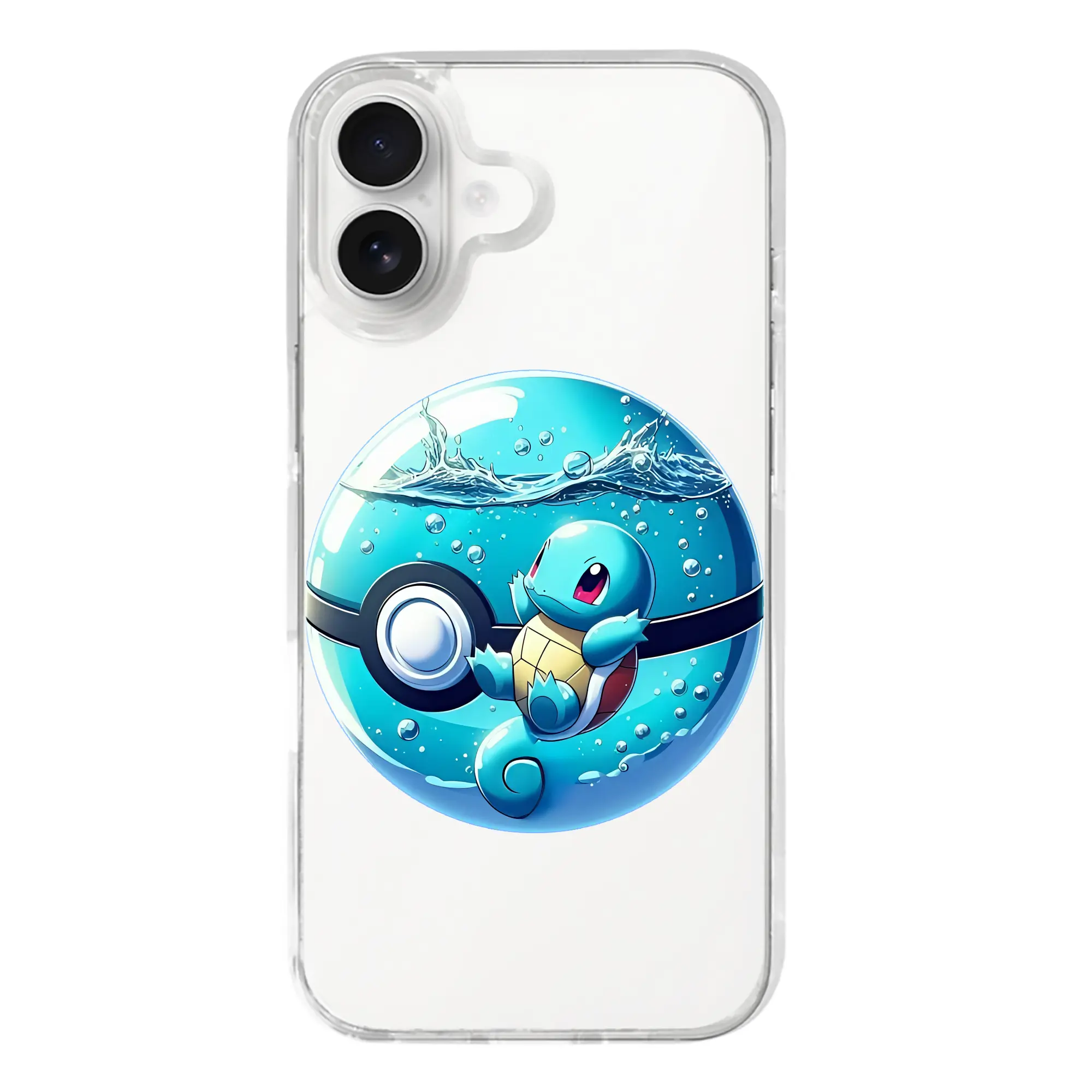 ポケモン グッズ,ゼニガメ - iPhone 17シリーズ 透明スマホケース – 薄型・耐衝撃・精密フィット保護カバー